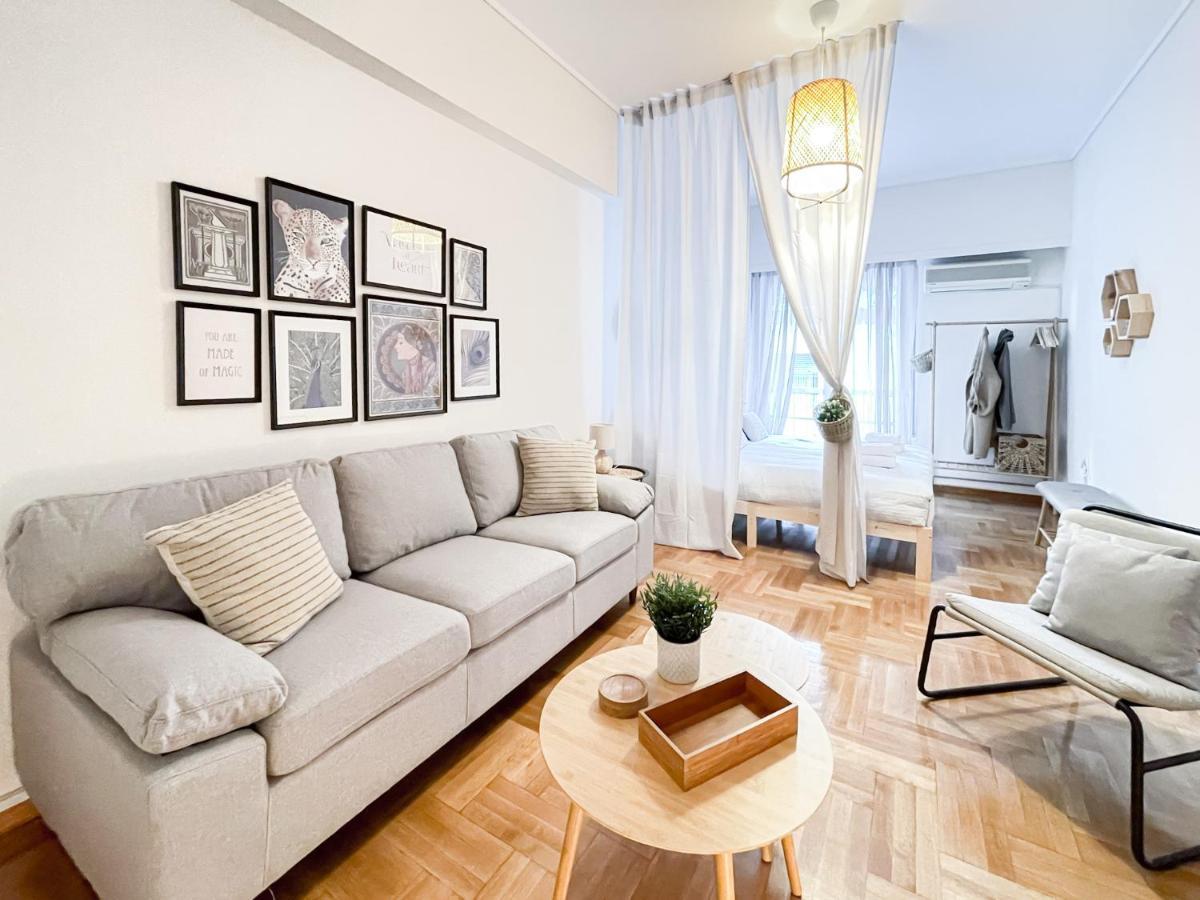 Boho Chic 2Br Apartment In The Center Of Athènes Extérieur photo