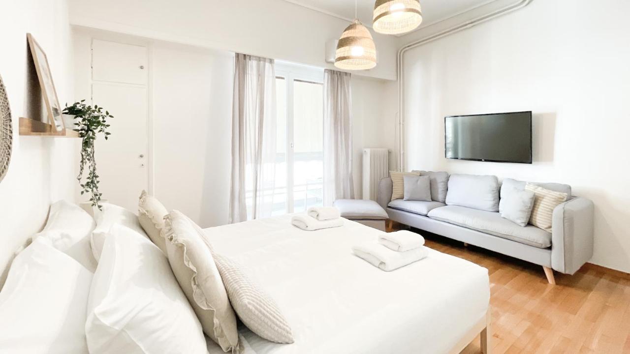 Boho Chic 2Br Apartment In The Center Of Athènes Extérieur photo