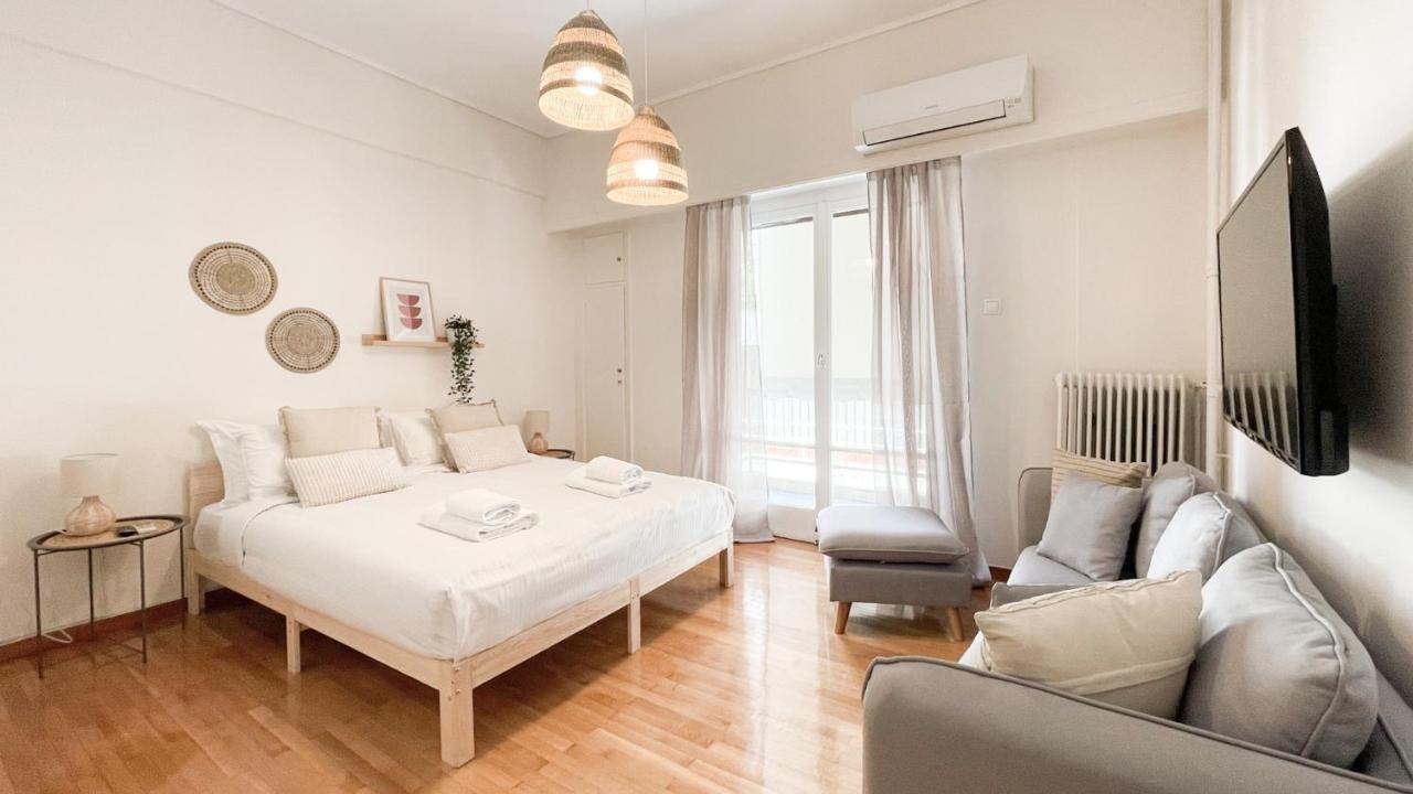 Boho Chic 2Br Apartment In The Center Of Athènes Extérieur photo